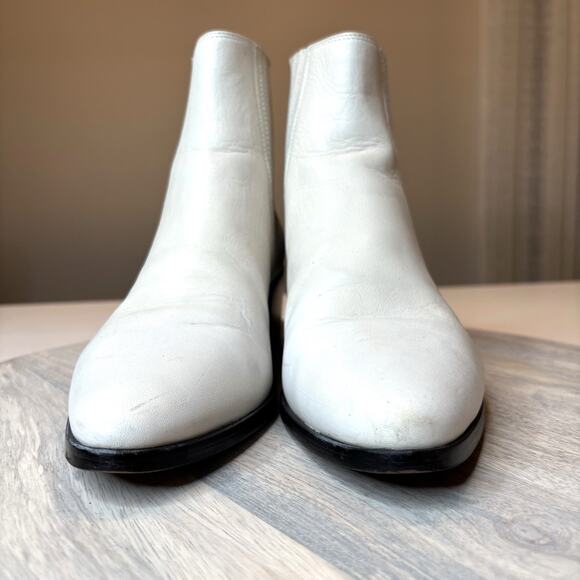 Rag & Bone Rover Smooth Leather Chelsea Ankle Bootie Boots US Size 8.5 - Picture 2 of 10